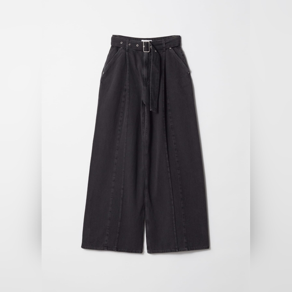 & Other Stories Denim - & Other Stories Pleated Wide-Leg Jeans (Size US 14)